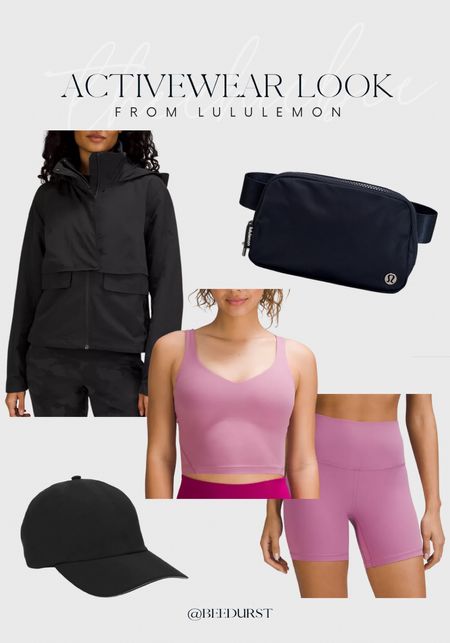 Activewear outfit from lululemon

Align shorts, align top, black active jacket, crossbody bag, black cap, warm weather gym outfit

#LTKitbag #LTKFind #LTKfit