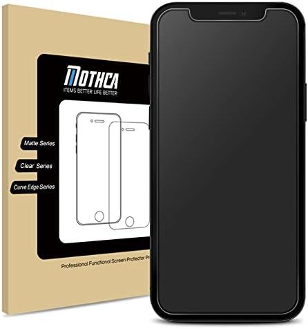 Mothca Matte Screen Protector for iPhone 12 Pro Max Anti-Glare & Anti-Fingerprint Tempered Glass ... | Amazon (US)