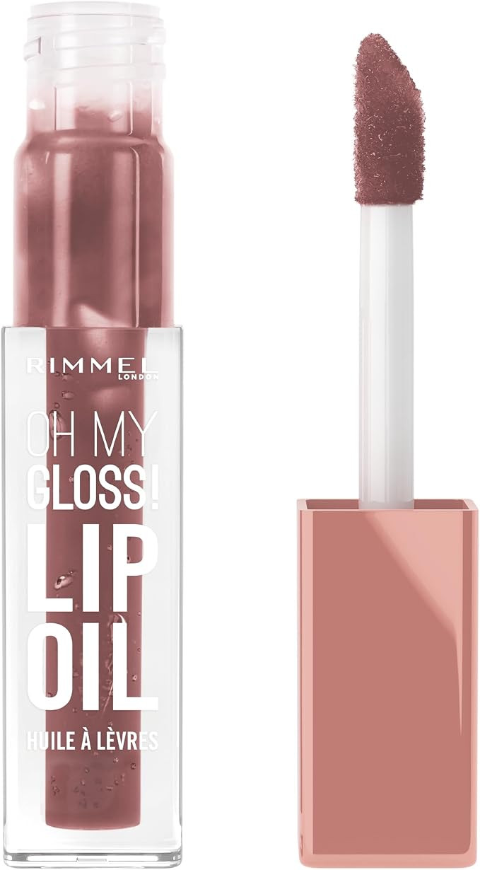 Rimmel Oh My Gloss! Lip Oil 009 Cappuccino, Juicy Shine, Hydrates & Naturally Plumps, Moisture Bo... | Amazon (UK)