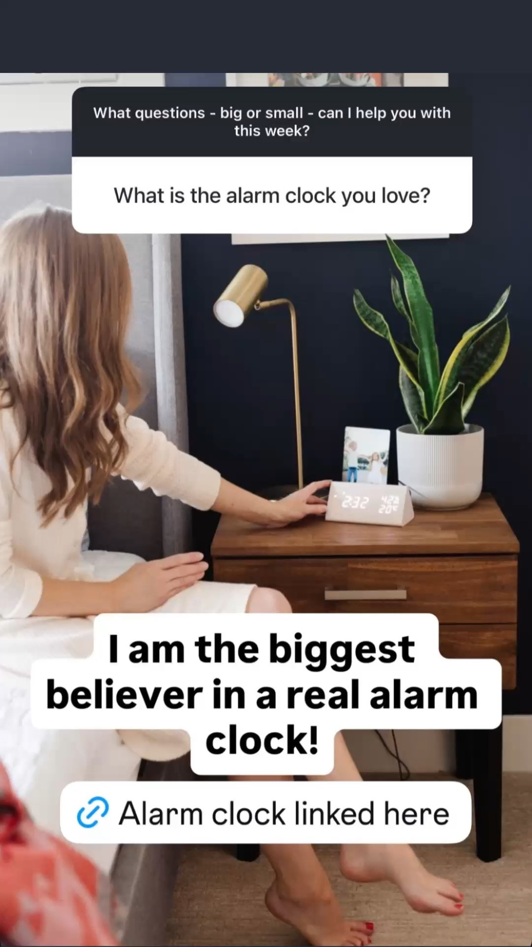 Switching from my phone to an actual alarm clock has been a game changer! This is the one I use!

#LTKHome
