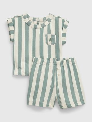 Baby Striped 2-Piece Outfit Set | Gap (US)