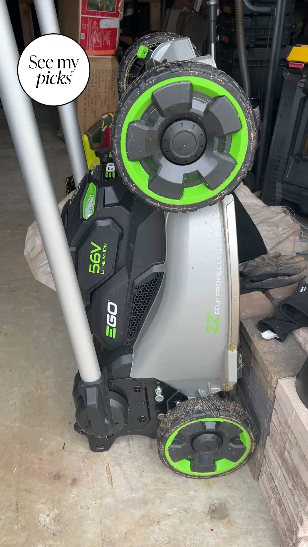 Hubby is beyond happy with his purchase of this new Ego power battery operated lawnmower 🌸. The battery is included, and he was quite pleased with the cuts, so wanted to pass this along to you as there are a couple of great price points $$ with this mower  and Lowe’s is currently running a sale 🥰￼

#LTKSeasonal #LTKSaleAlert #LTKHome
