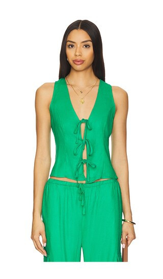 BEACH RIOT Arlowe Vest in Mint. - size M | Revolve Clothing (Global)