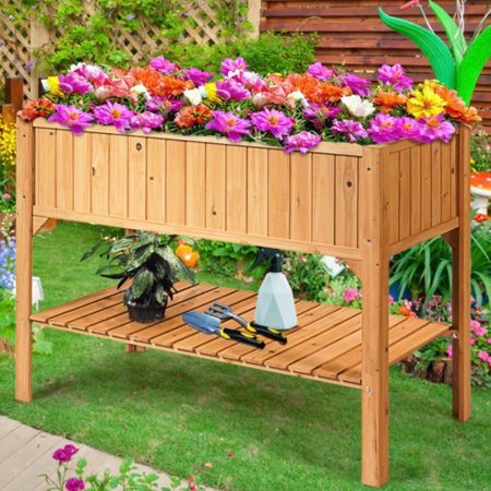 It’s on sale!! Get the raised bed of flowers and herbs that you’ve been dreaming of for spring. Use the bottom shelf for garden tool storage or fill up with shade loving plants to increase your floral wonderland. 



#LTKfindsunder100 #LTKSeasonal #LTKsalealert