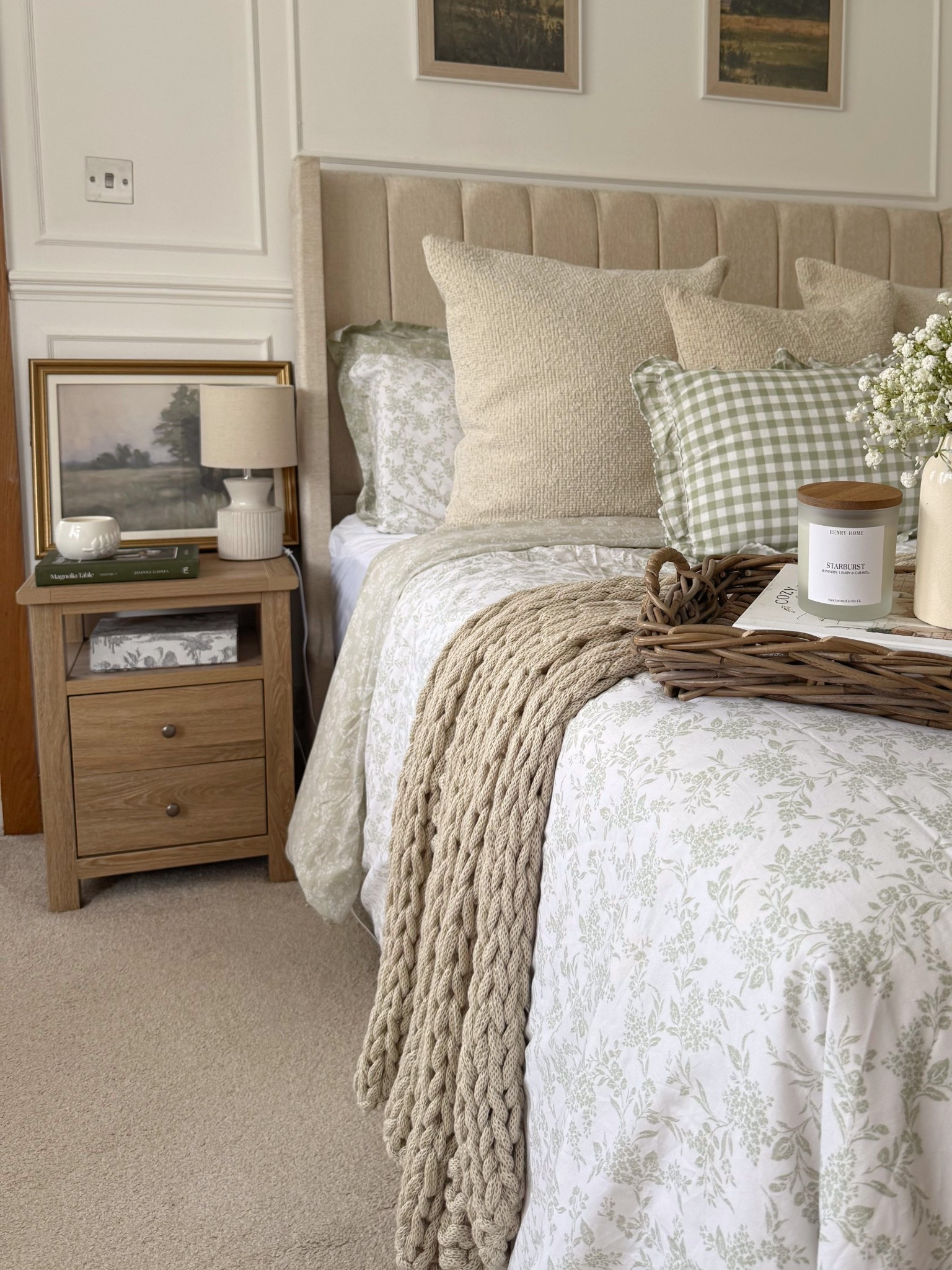 Oak bedside table 

#LTKsummer #LTKhome #LTKuk