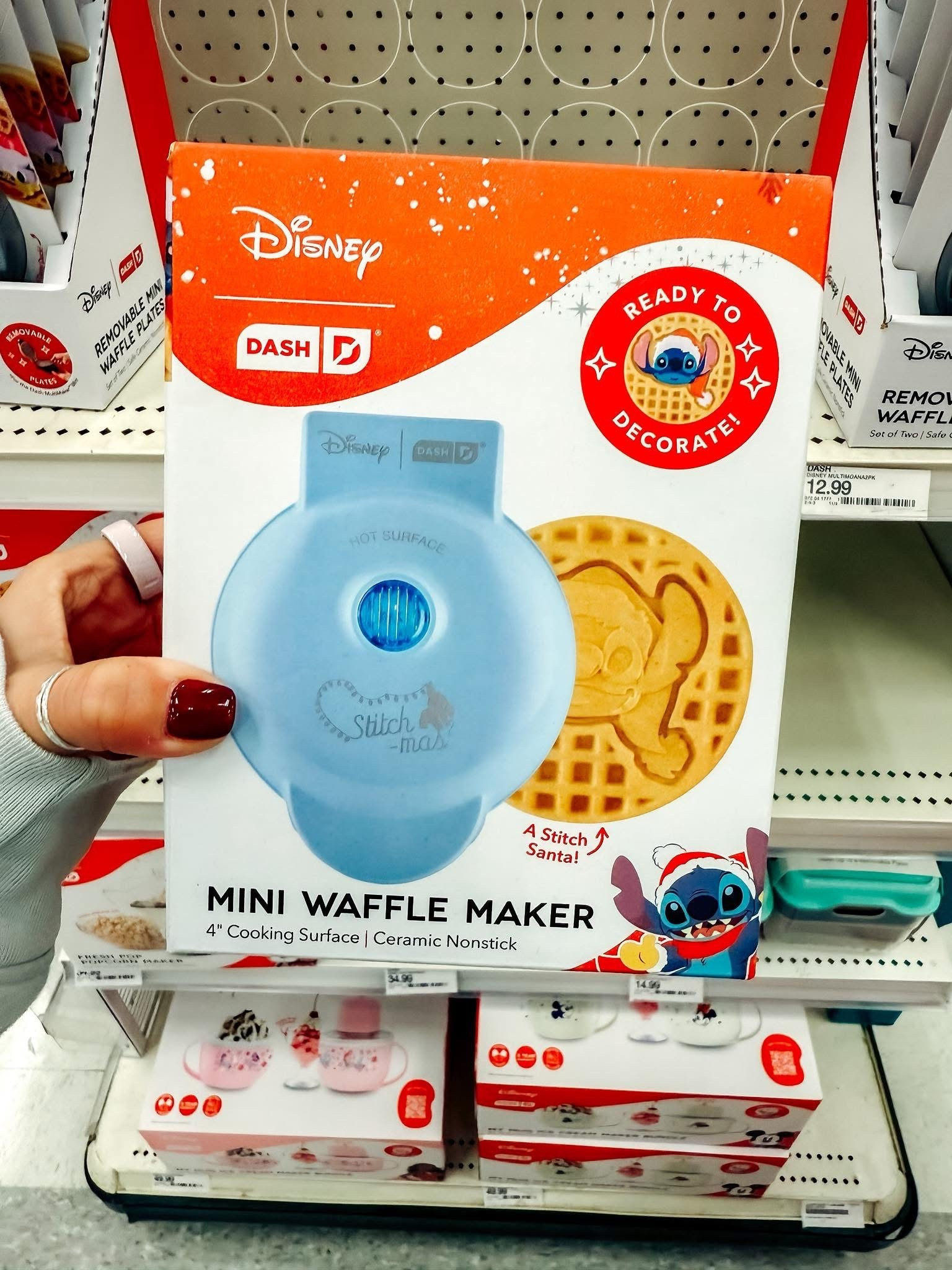 This STITCHmas waffle maker is ADORABLE!!! 

#target #targetfinds #Christmas #stitch #wafflemaker #funfinds #seasonal #HolidaySeason

#LTKHoliday #LTKSeasonal #LTKGiftGuide