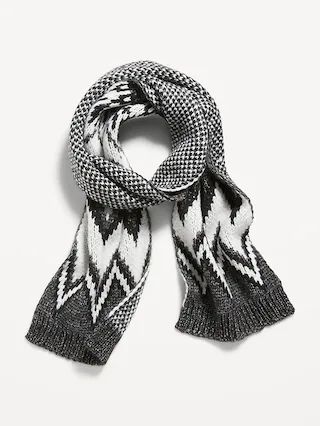 Fair Isle Scarf for Women | Old Navy (US)