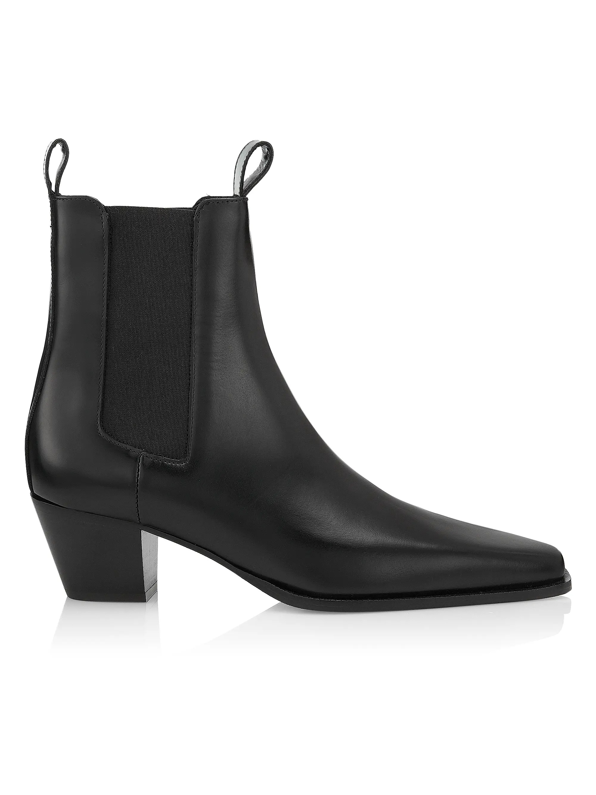 Toteme The City Boot Ankle Booties | Saks Fifth Avenue | Saks Fifth Avenue