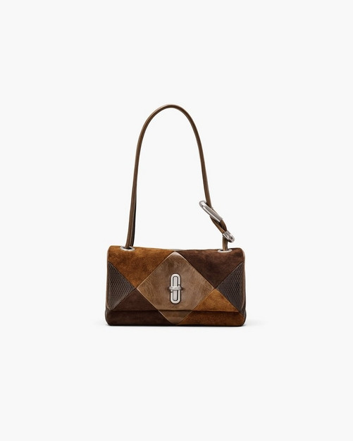 The Suede  Patchwork Mini Dual Shoulder Bag | Marc Jacobs