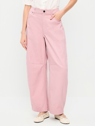 Mid-Rise OGC Barrel Chino Pants | Old Navy (US)