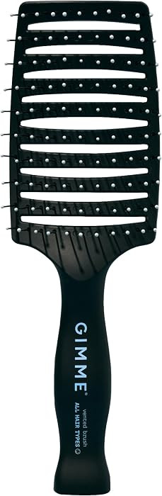 Gimme Beauty Vented Detangling Brush - For All Hair Types - Wet & Dry Hair Brush - Heat-Resistant... | Amazon (US)