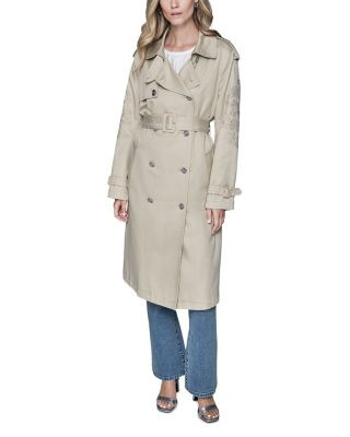 Floral Sleeve Trench Coat | Bloomingdale's (US)