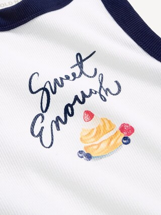 Graphic Snug Crop Tank Top | Old Navy (US)