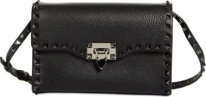 Small Rockstud Leather Shoulder Bag | Nordstrom