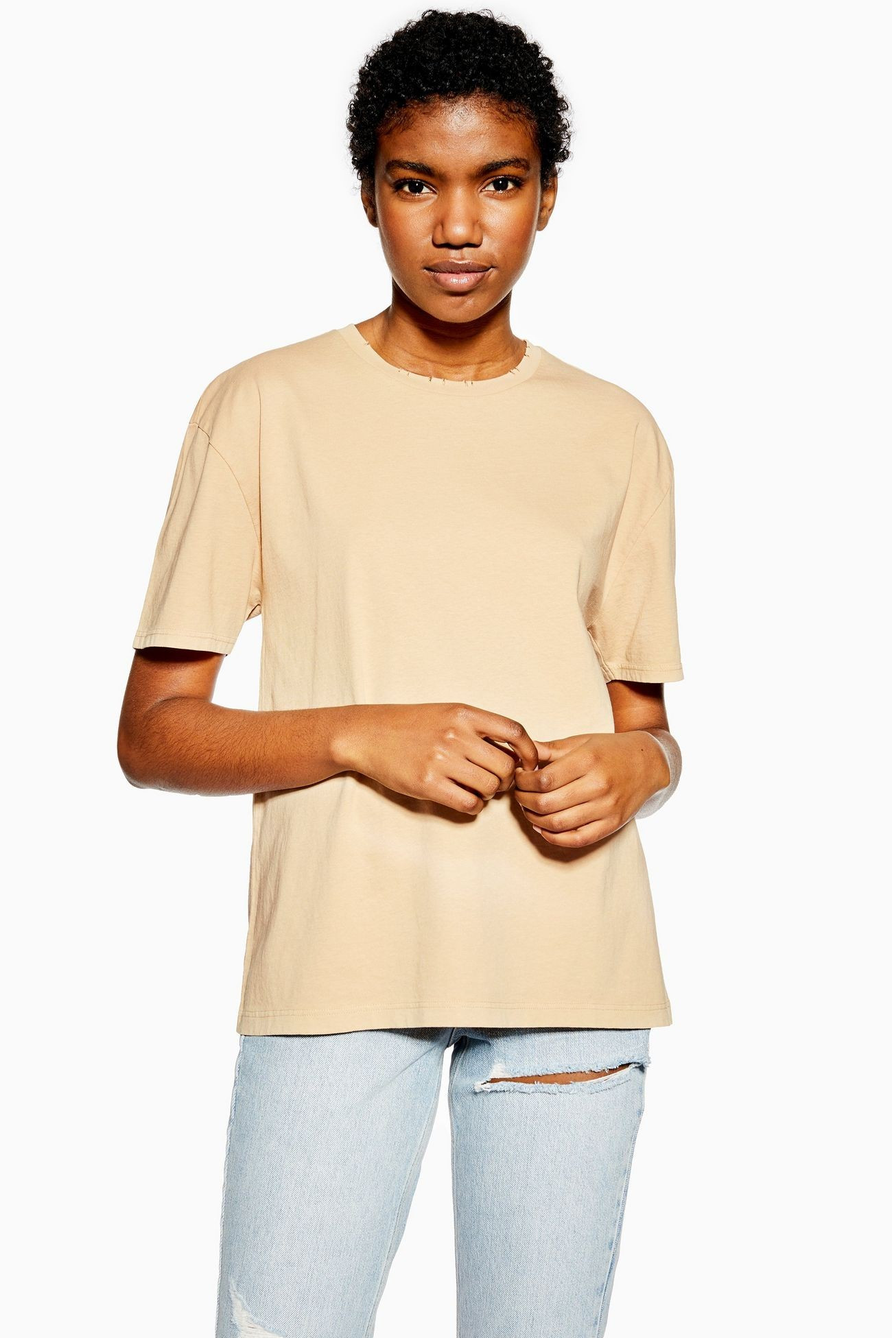 Stone Nibble T-Shirt | Topshop UK