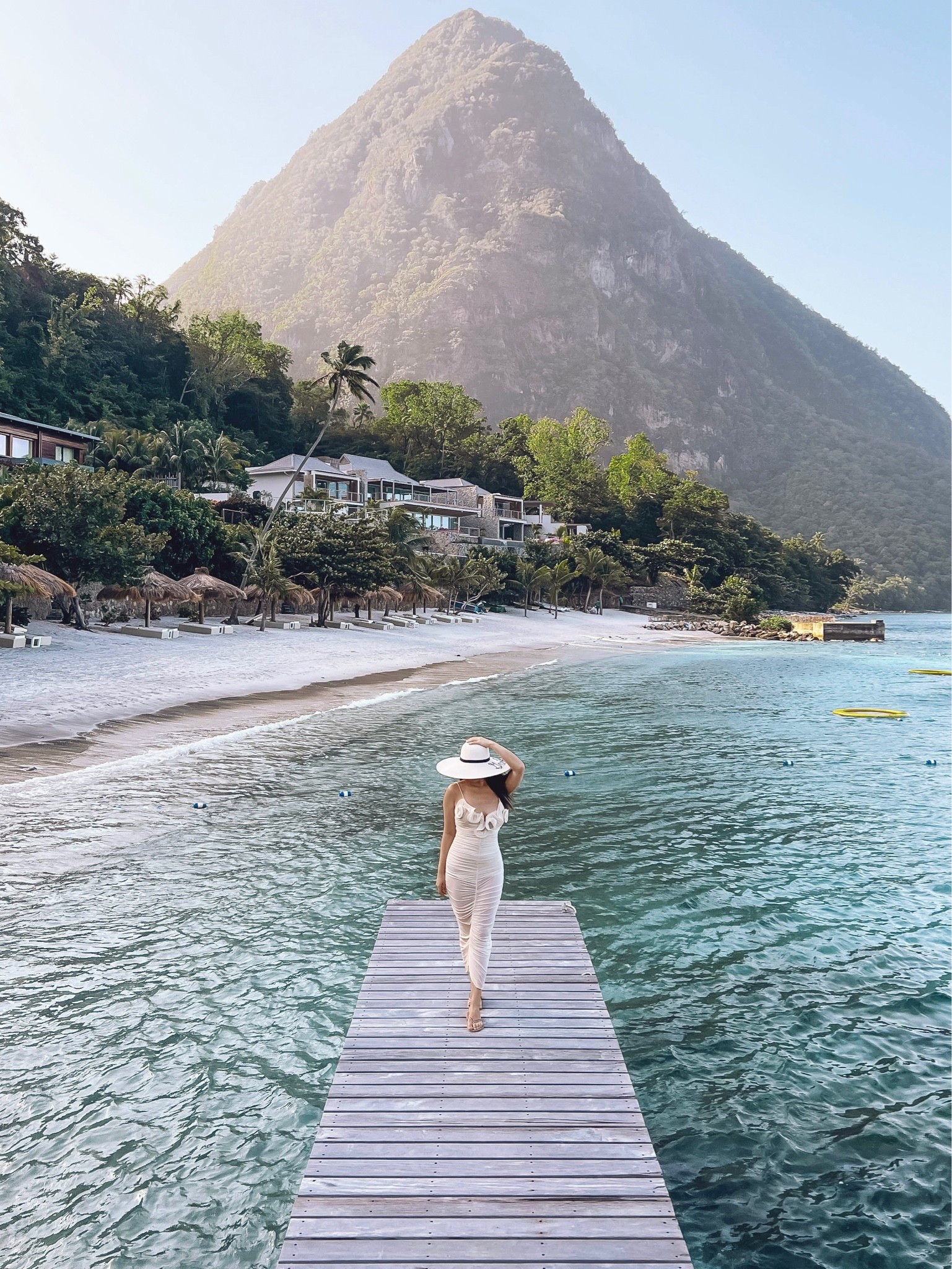 Hat: Eugenia Kim
Dress: Magda Butrym
Flip flops: Havaianas

Saint Lucia Outfit, Summer Style, Summer Outfit, Vacation Style, Vacation Outfit, Tropical Getaway, Resort Wear, Resort Outfit, Resort Style, Beach Style, Tropical Style, Destination Outfit, Fashion Blogger

#LTKSwim #LTKTravel #LTKSeasonal