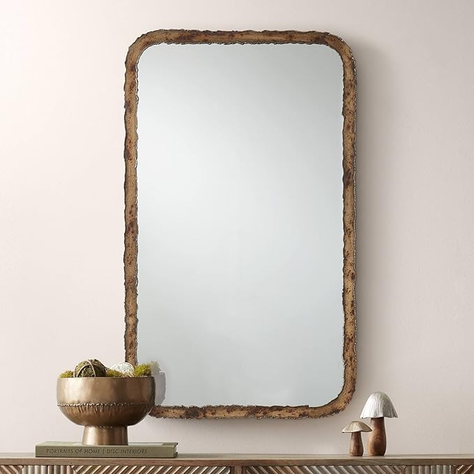 Uttermost Phelan Oxidized Bronze 24" x 40" Rectangular Mirror | Amazon (US)