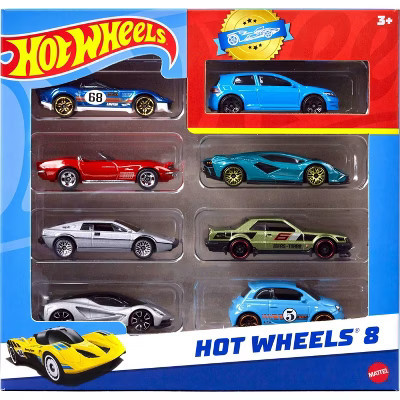 Hot Wheels Cars & Trucks Set with 1 Exclusive Car - 1:64 Scale - 8pk | Target