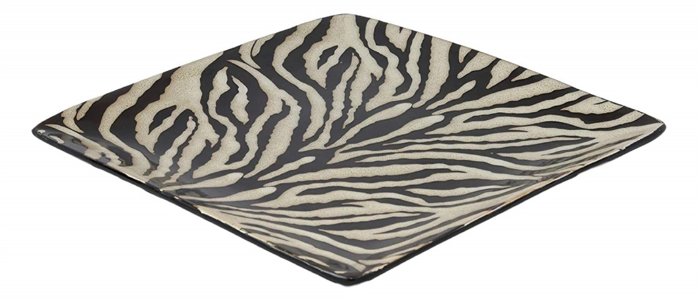 Shailja 10.75'' Ceramic Square Dinner Plate (Set of 2) | Wayfair North America