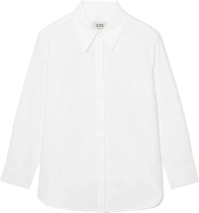 COS Cotton Button-Up Shirt | Nordstrom | Nordstrom