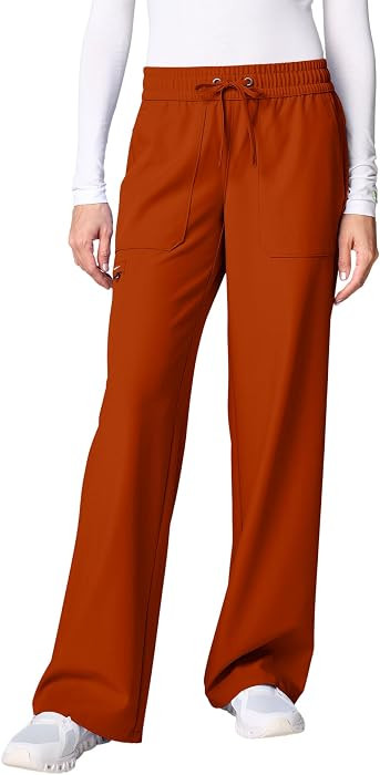 Healing Hands EVRY Women's Wide Leg Scrub Pants with Elastic Waist | Amazon (US)