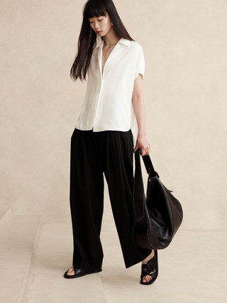 Silk Resort Shirt | Banana Republic (US)