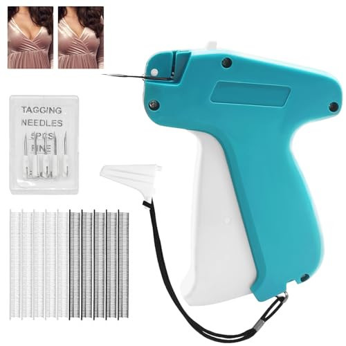 Stitch Gun for Clothes-Mini Stitch Quick Clothing Fixer,Tagging Gun for Clothing,Come with 6 Fine Needles & 1000 Fasteners | Mini Speedy Stitch Sewing Gun Hemming Tool | Amazon (US)