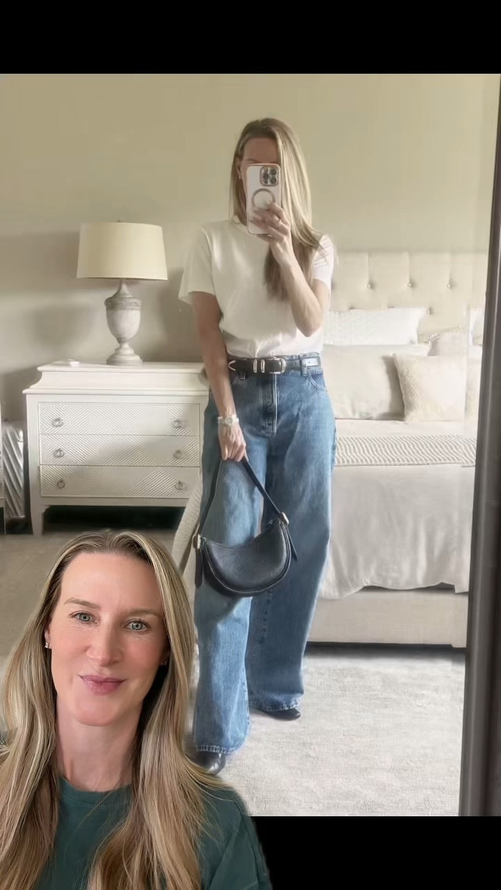 Want the quiet luxury look without the designer price tag? I’m kicking off a new series that I’ve partnered with @NordstromRack to help you build the ultimate capsule wardrobe inspired by minimalist-chic icons like Sofia Richie Grainge, Zoë Kravitz, and Dakota Johnson. 
Your dream wardrobe starts with the essentials: the perfect white T-shirt, a gray cashmere sweater at an incredible price, the statement belt worn by all your favorite stars, a designer inspired bag you’ll instantly recognize at a fraction of the cost, and timeless statement boots. These must-have staples are celebrity-approved, budget-friendly, and endlessly versatile, so you can mix, match, and wear them on repeat. #NordstromRackPartner #RackScore