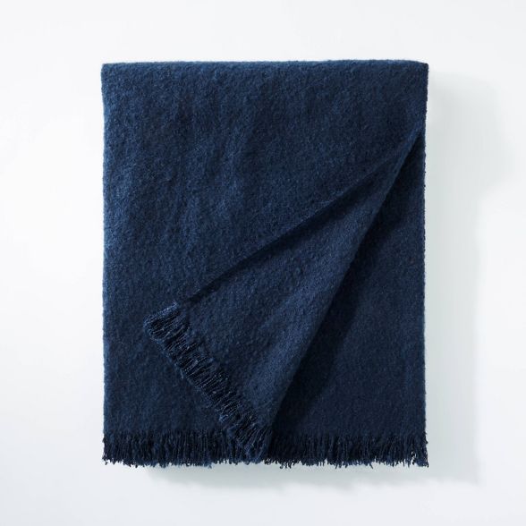 Boucle Faux Mohair Throw Blanket - Threshold™ designed with Studio McGee | Target