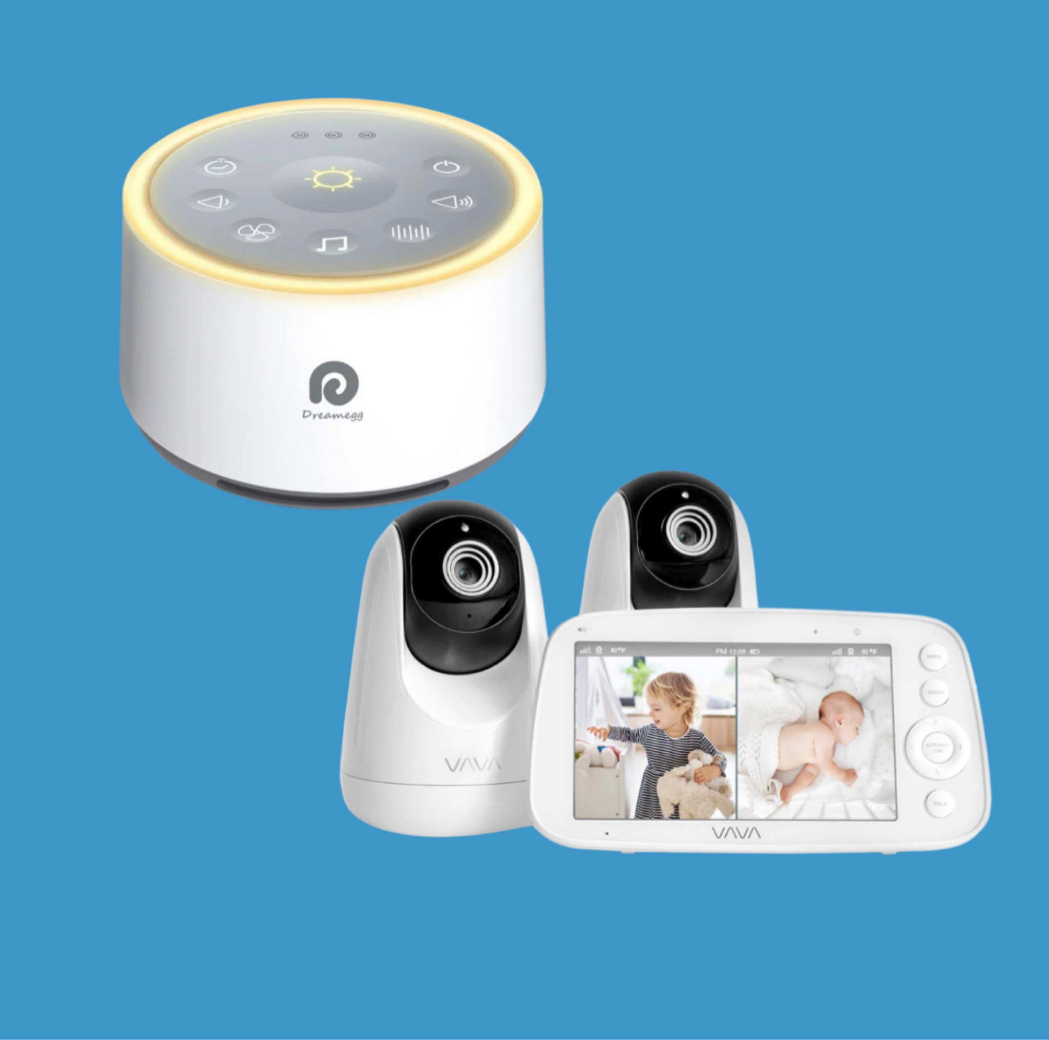Our favorite monitor and sound machine. We have used these for over 4 years now and they’ve never failed us. We love the Vava specifically because it does not connect to wifi  

#LTKfamily #LTKkids #LTKbaby