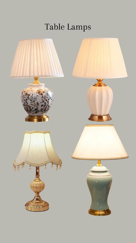 Table Lamps #tablelamps #lamps #lighting #lightingdecor #homelighting #homedecor

#LTKstyletip #LTKhome