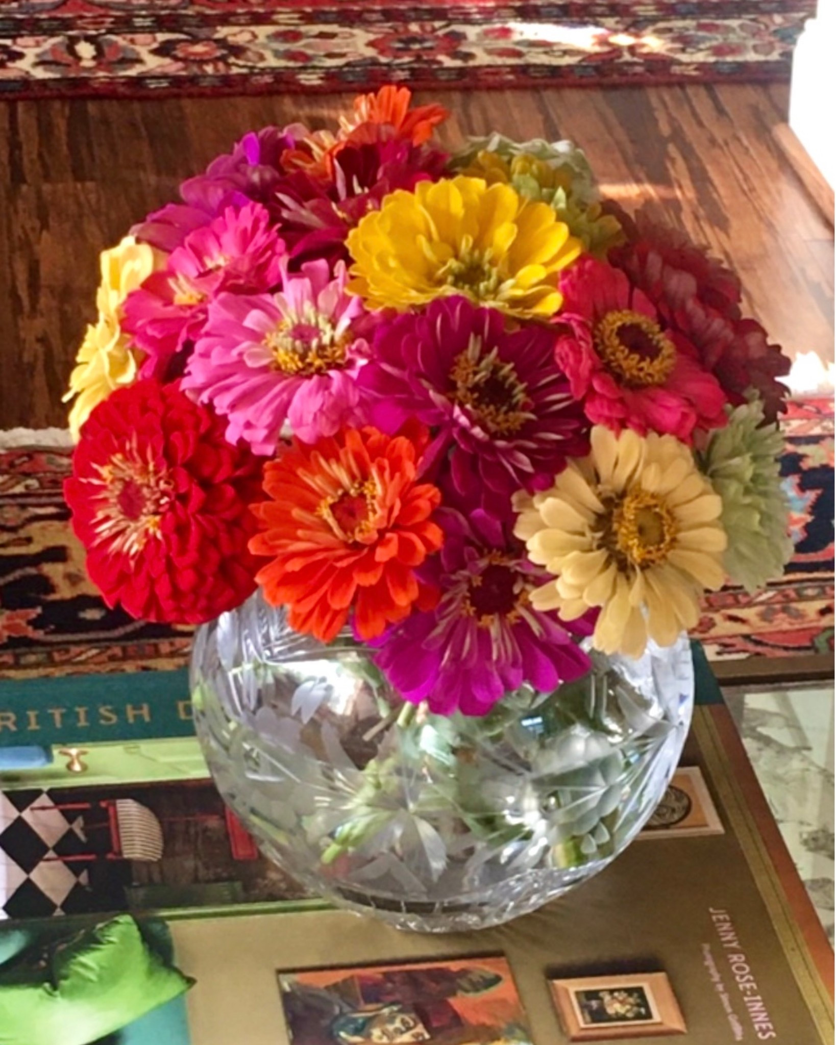End of summer zinnias sitting pretty in a crystal rose bowl. I’d put this on my list of versatile vases to have in your arsenal. Not just for roses but all ones of arrangements year-round! Rounded up some pretty options...

#LTKHome #LTKSeasonal #LTKStyleTip
