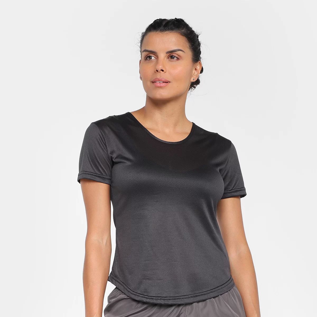 Camiseta Gonew Dry Touch Fast Feminina - Preto | Netshoes (BR)