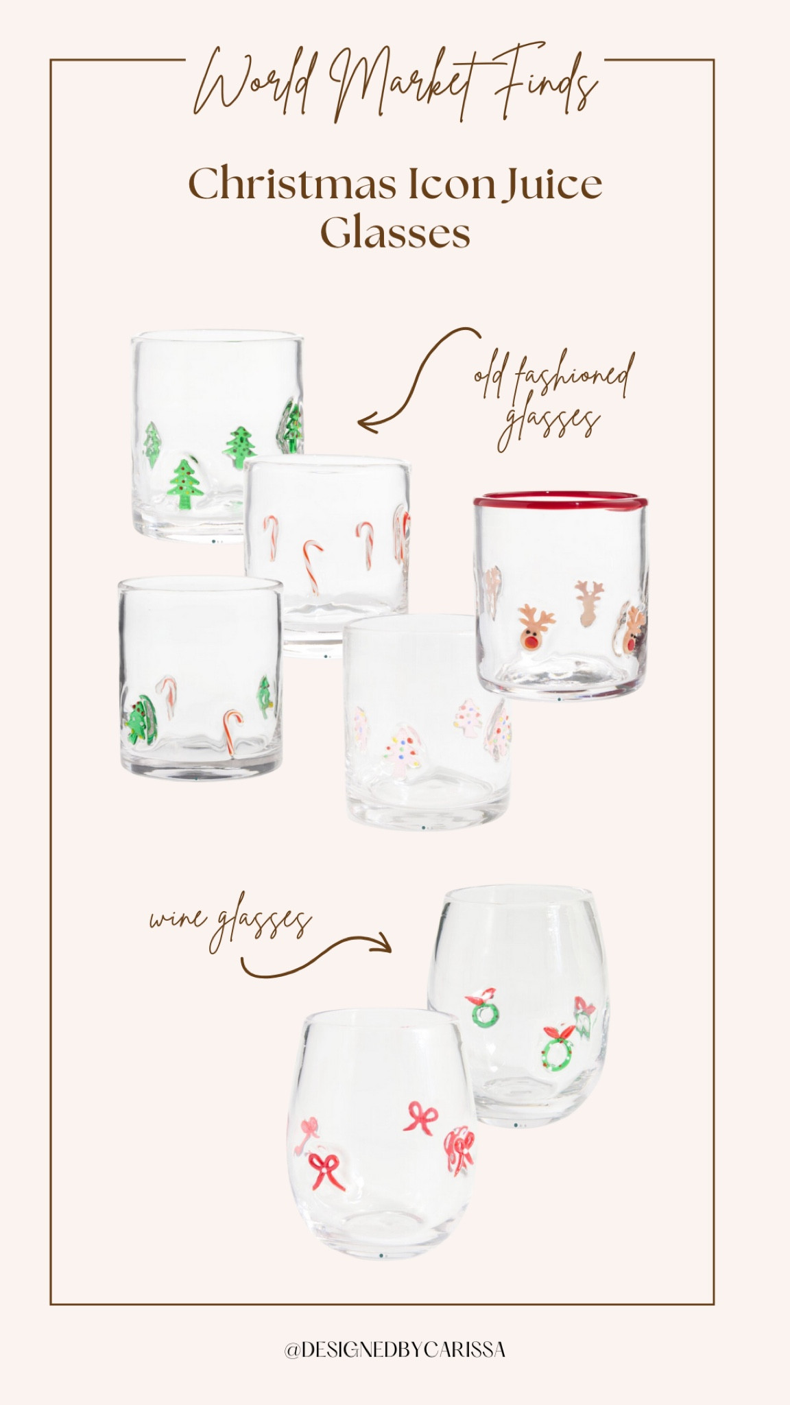 all of the world market Christmas icon glasses!! even if some are sold out rn, keep checking this post to see them come back in stock!! 🎄

#LTKHome #LTKSaleAlert #LTKSeasonal