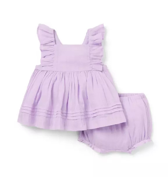 Baby Ruffle Pintuck Matching Set | Janie and Jack