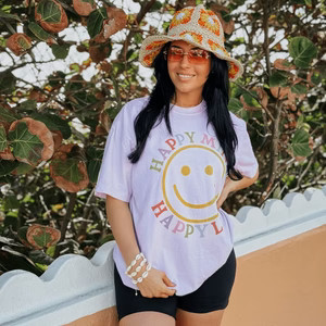 Happy Mind Happy Life Tee | Mountain Moverz