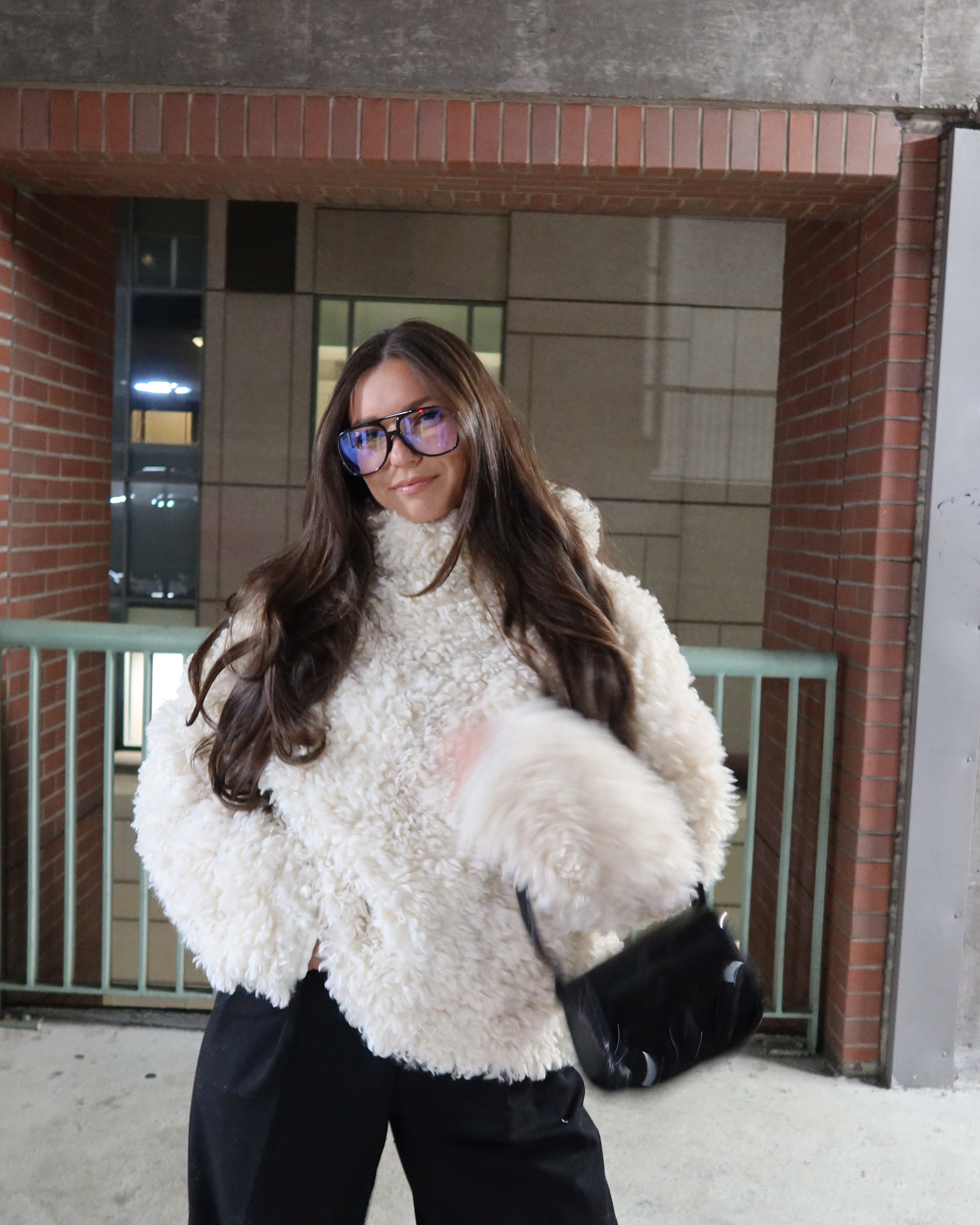 Linked glasses and different color Diesel bag! Sweater pullover is from Khy! 

#LTKFindsUnder50 #LTKSeasonal #LTKStyleTip