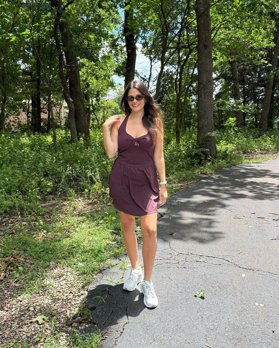 A good day to have a good day 🤍

@fabletics #fableticspartner #summeroutfit 
Athletic dress, sporty chic, summer outfit, summer dress, open back dress, theme park outfit, summer style

#LTKootd #LTKfitnessgoals #LTKActive