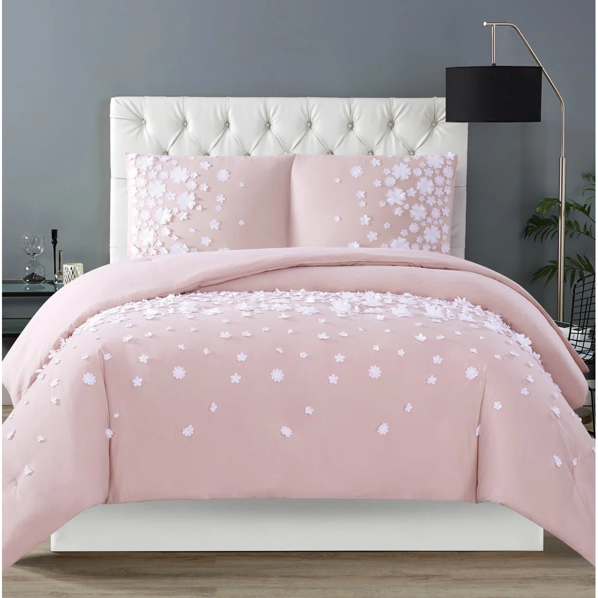 Christian Siriano NY® Confetti Flowers Comforter Set | Wayfair North America