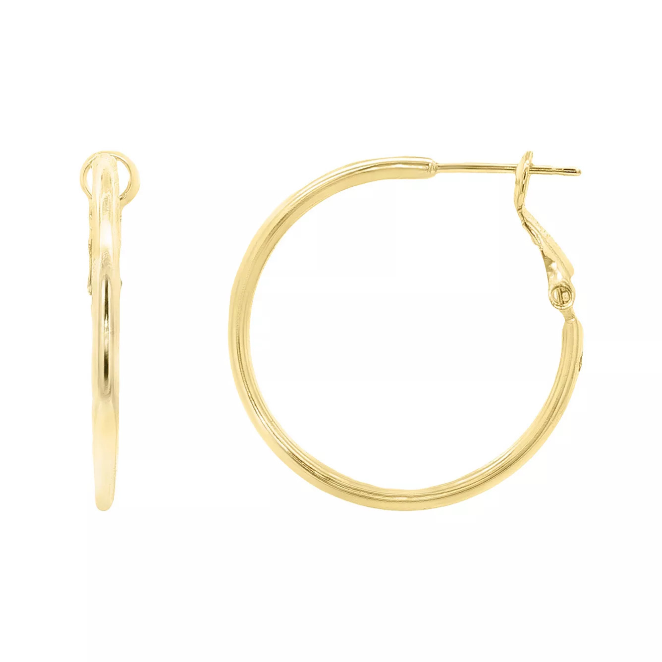 PRIMROSE Paddle Back Classic Hoop Earrings | Kohl's
