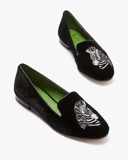 Lounge Zebra Loafers | Kate Spade (US)