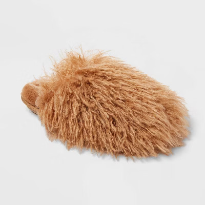 Women's Fizz Faux Fur Slippers - Wild Fable™ Tan S | Target