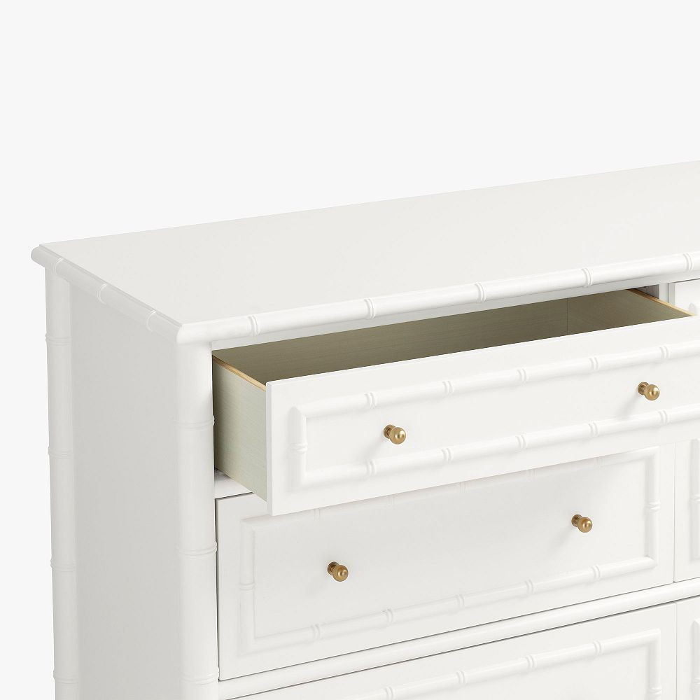 AERIN 6 Drawer Bamboo Dresser (56w x 19d") | Pottery Barn Teen