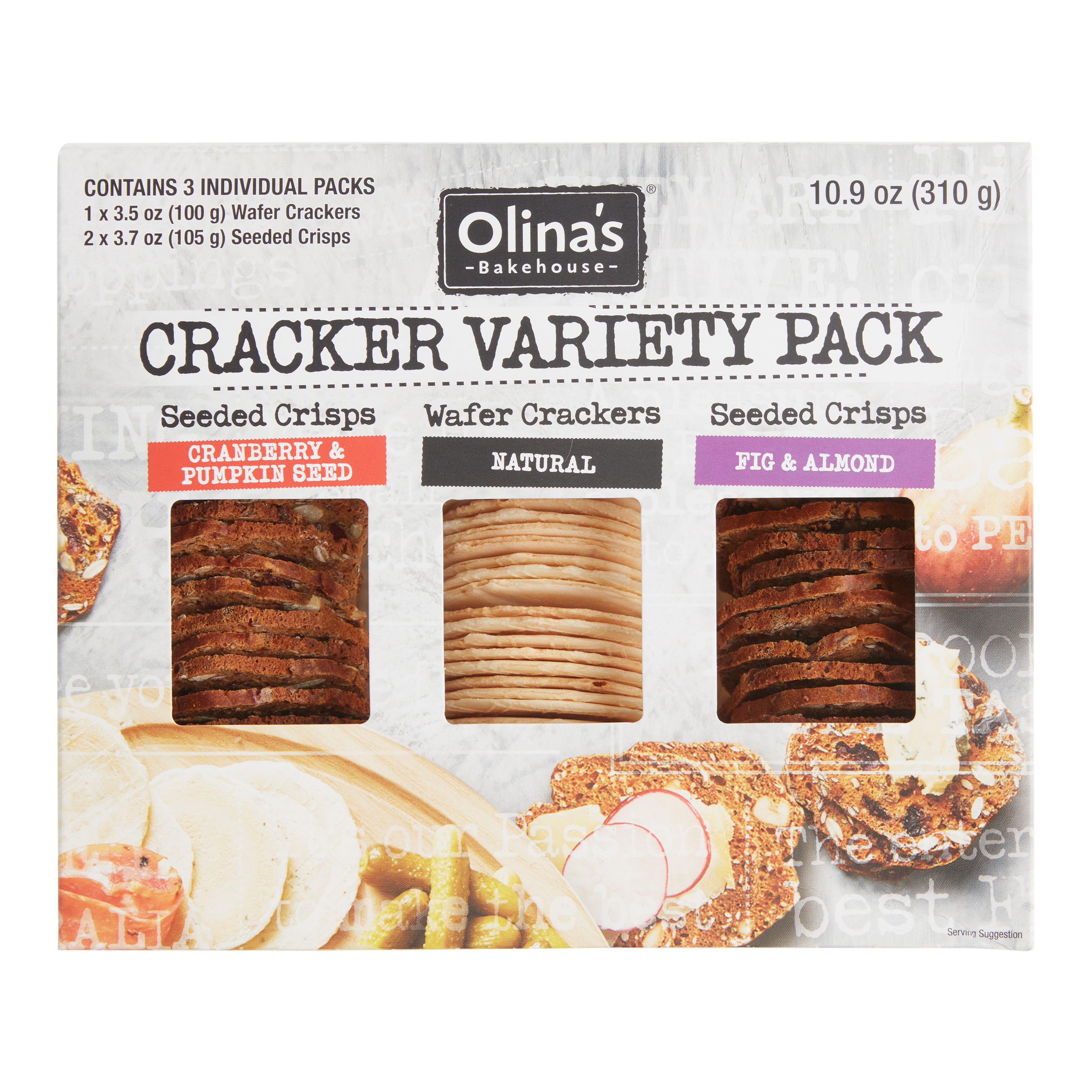Olina's Artisan Crackers Variety Pack | World Market