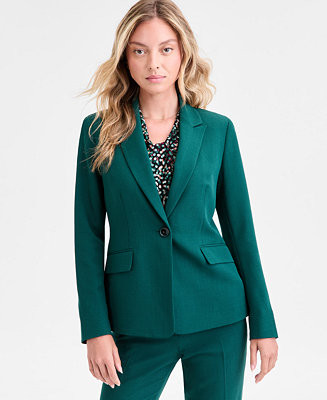 Kasper Women's One-Button Blazer, Regular & Petite - Macy's | Macy's