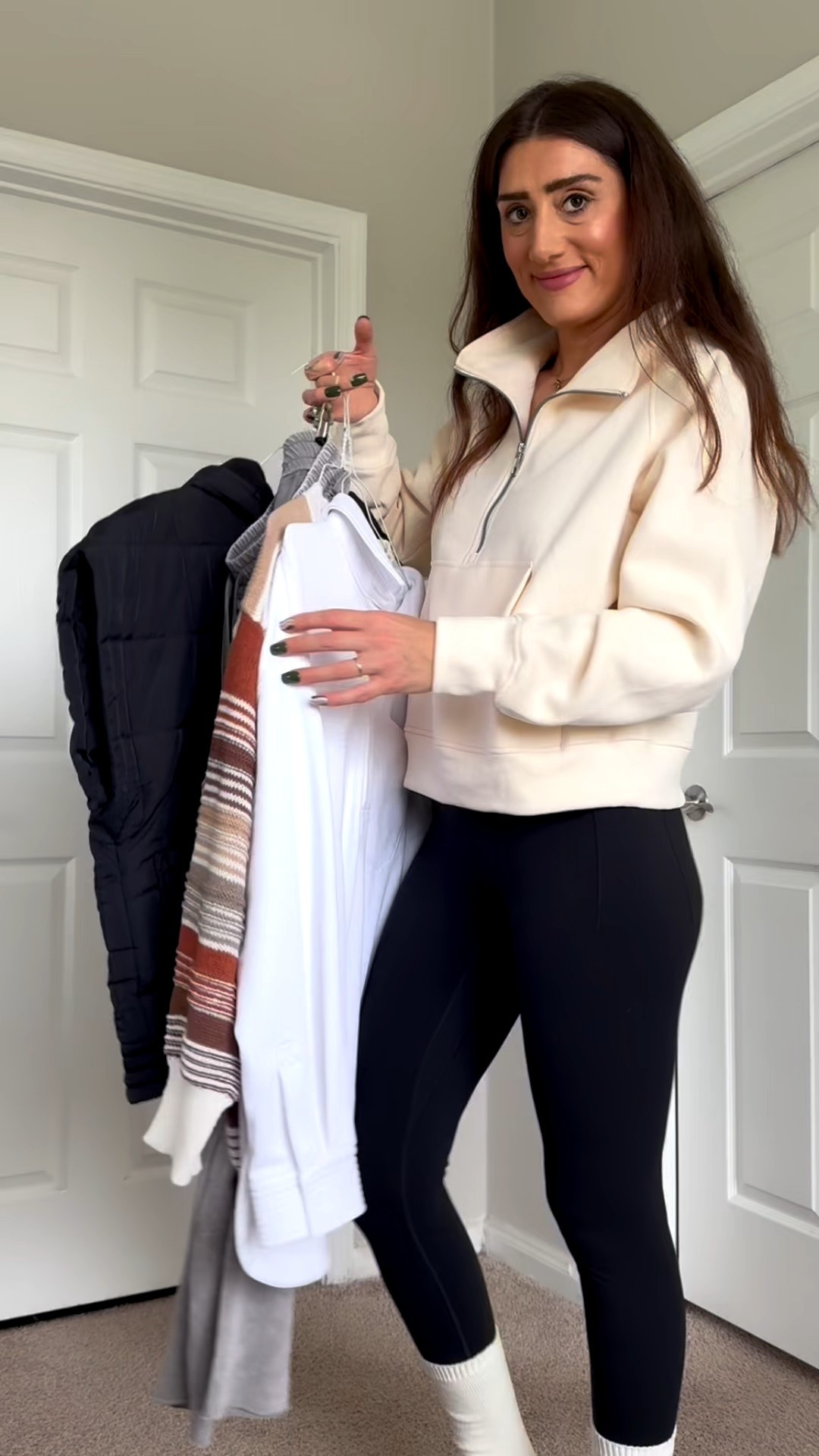 Cyber Monday steals you don’t want to miss 🤎✨
Amazon came through with the comfiest sweaters, everyday basics, and outerwear you’ll wear on repeat!
Which look is your favorite?
 1/ @locachy_ Women's Casual Oversized Polo Neck Sweatshirt Lapel Long Sleeve Button Pullover Tops Fashion Outfits Clothes

2/ @yioaga_official  Quilted Puffer Vest Women Oversized Sleeveless Zip Up Hooded Poncho Padded Jacket Fall Winter Warm Gilet Outerwear

3/ Talakeno sweater 

4/ @ainangua_fashion Women Acid Wash Palazzo Sweatpants Casual High Waist Drawstring Wide Leg Pants Baggy Fleece Trousers with Pockets Women’s
🛍️ Everything linked in my Amazon Storefront

#LTKgrwm #LTKCyberWeek #LTKHoliday