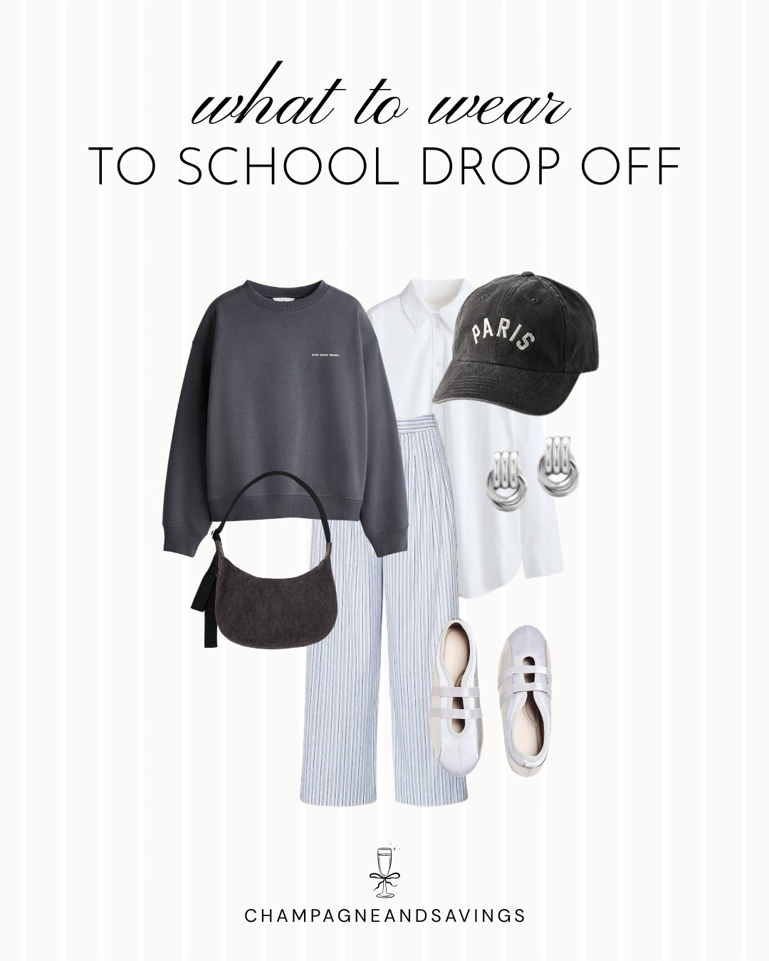 What to wear April: school drop off outfitt

#LTKootd
