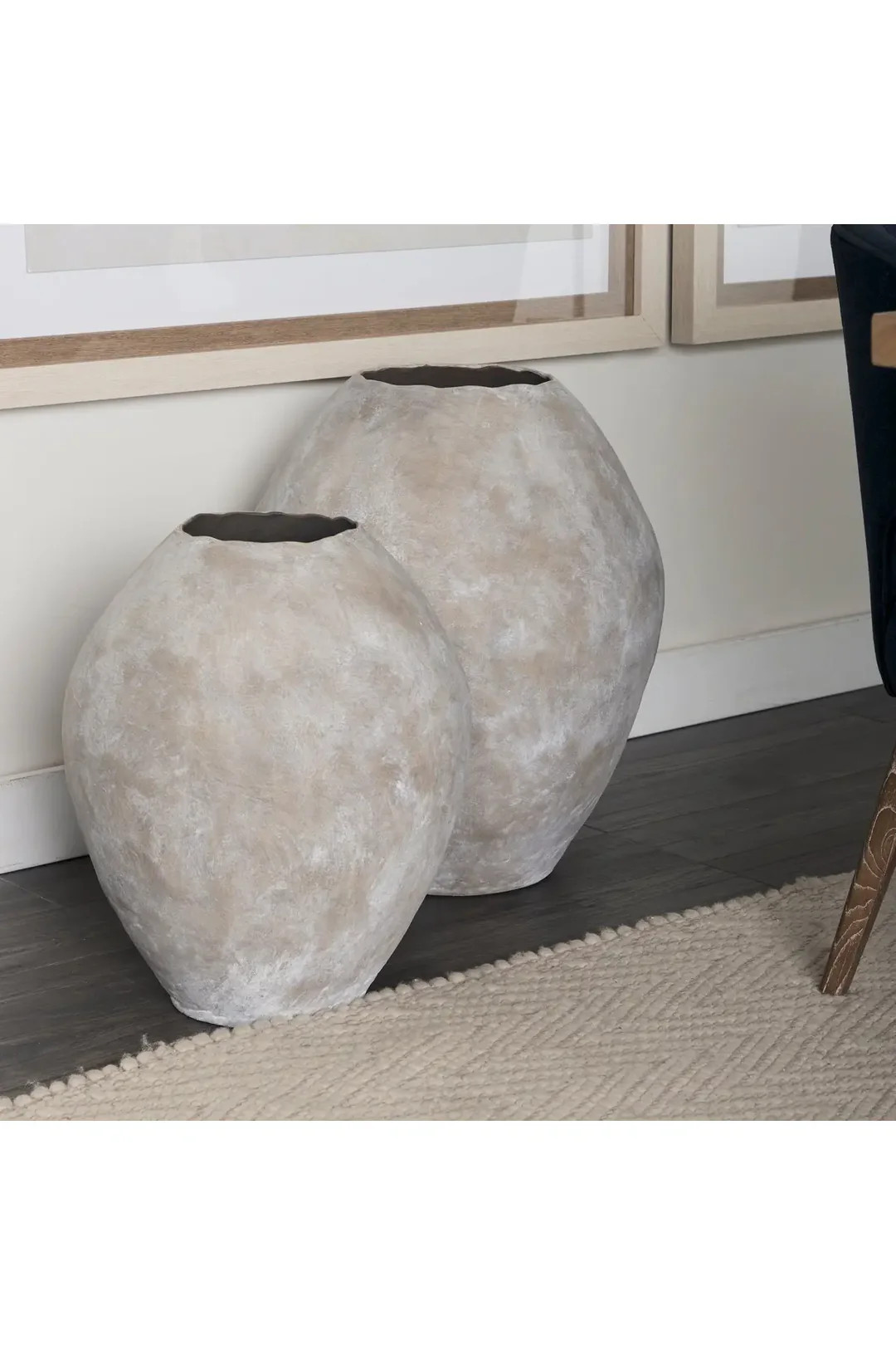 Gobi Ceramic Oval Vase - 2 Sizes | THELIFESTYLEDCO