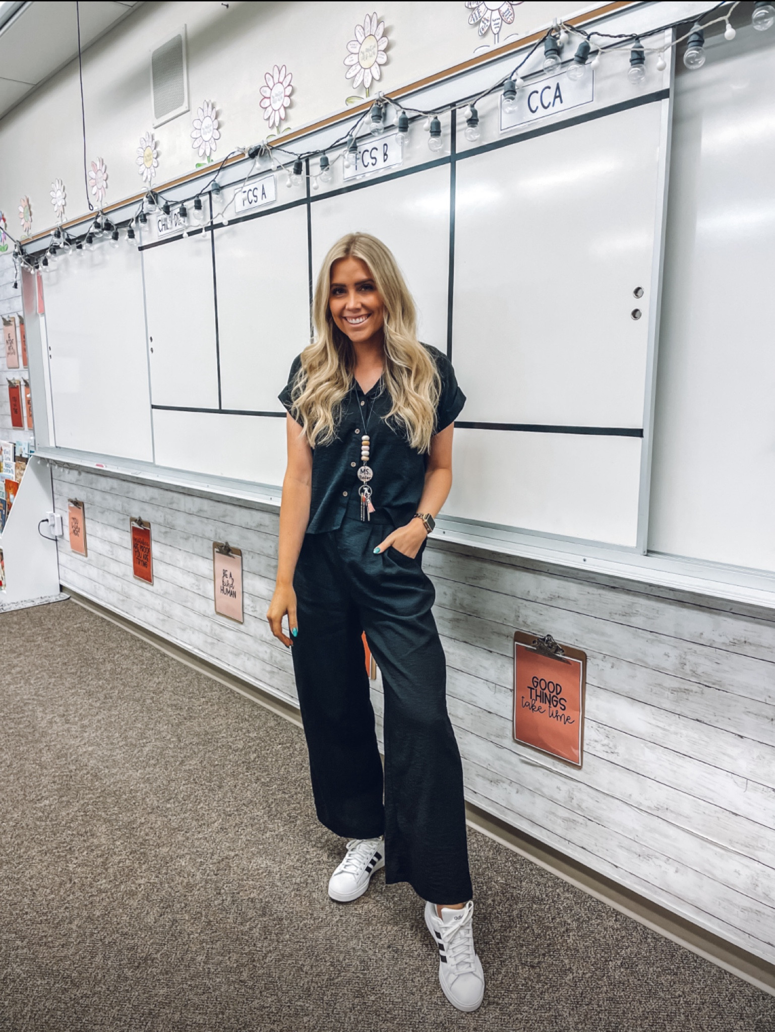 Teacher outfit on sale for prime day deals!!
matching set: true to size, more colors
Adidas sneakers: true to size 

| teacher fashion | amazon fashion 

#LTKSeasonal #LTKWorkwear #LTKFindsUnder50
