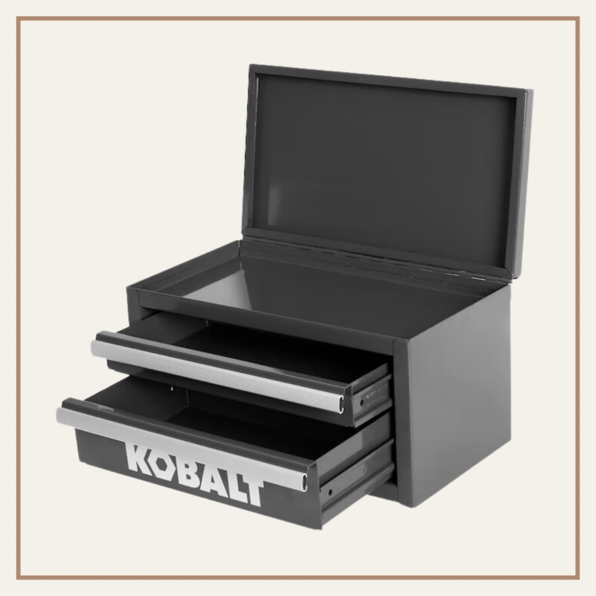 2-Drawer steel tool box / mini tool box / gift idea for woodworkers

#LTKFindsUnder50 #LTKHome #LTKGiftGuide